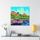TajMahal- Destination India - Canvas