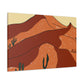 The Eliza - Vintage Contemporary - Desert = Canvas