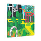 Glowgreen - Landscape - Amusement - Canvas