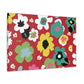 "Petal's Poise" - Floral Canvas
