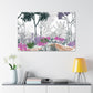 Garden Blooms - Landscape - Canvas