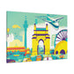 Oasis of Wonders - Destination India - Canvas