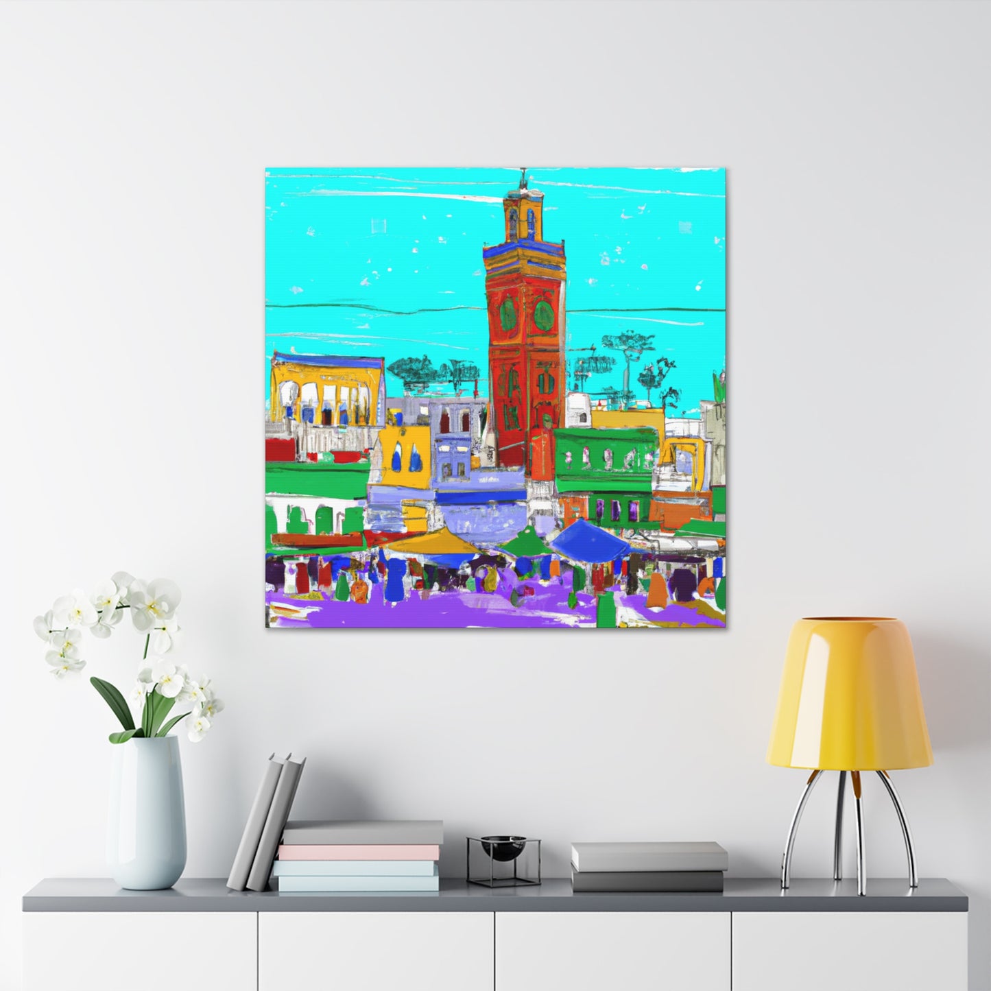 A'Sanienja Taviour - Morraco - Canvas