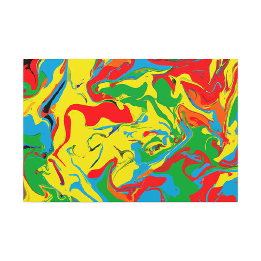 Sharp and Groovy - Canvas - Abstract