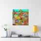 Namaste - Destination India - Canvas