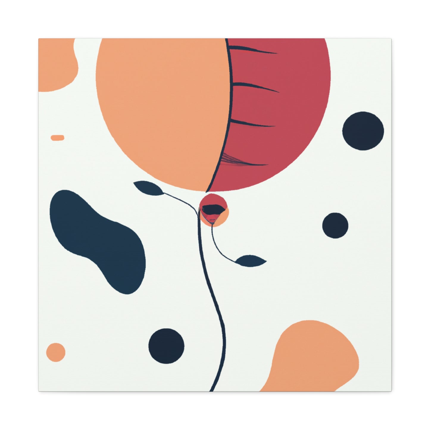 Muted Brushstrokes - Minimalism - Canvas