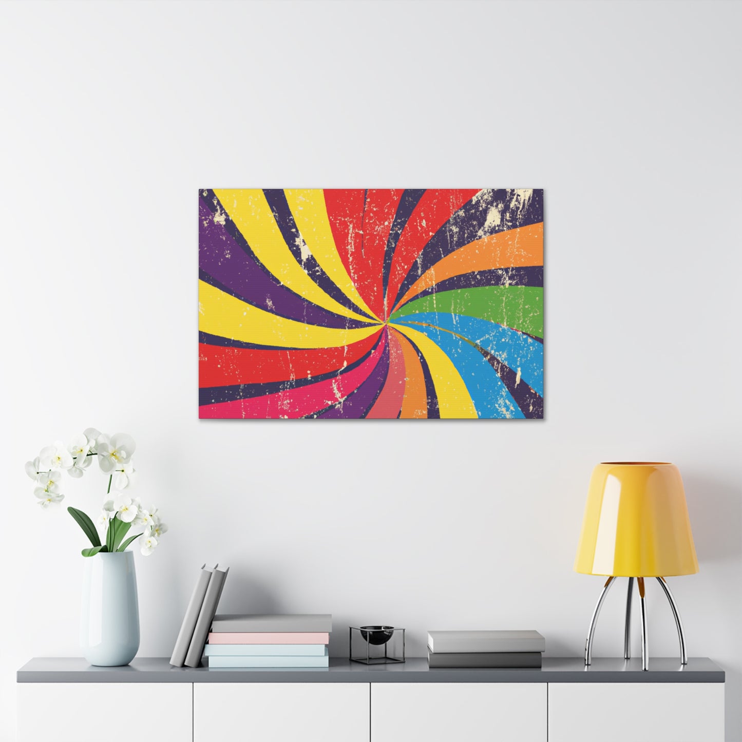 Aqua Stimulus - Abstract - Canvas