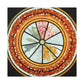 "Playful Pizza" - Glass Canvas