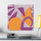 Mountain Viewport- Midcentury - Canvas