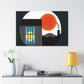 Airy Illusion - Midcentury - Canvas