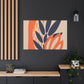 Blooming - Midcentury Floral Canvas