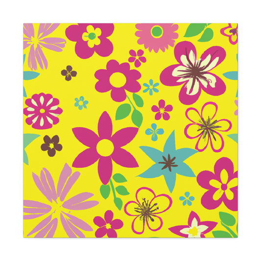 Blossomrain - Floral - Canvas