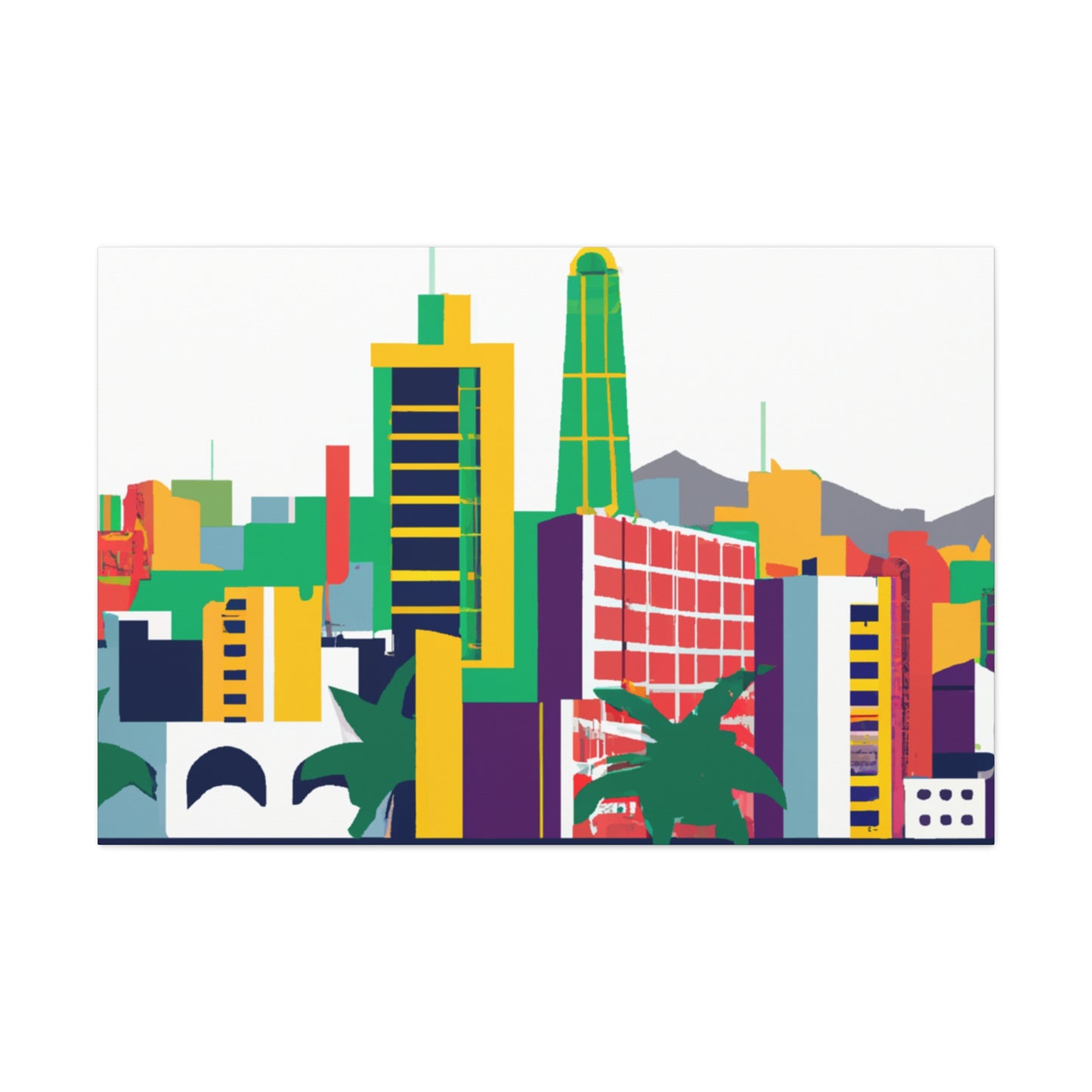 Carlos Mendoza - South America - Canvas