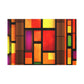 Happy Shimmer- Glass Canvas