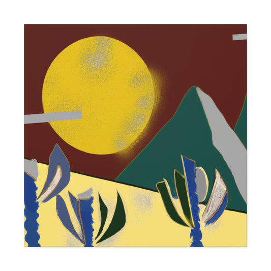 Retro Flight- Midcentury - Canvas