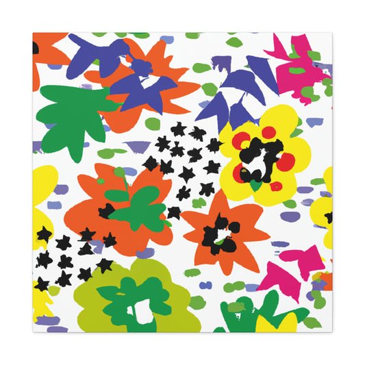 Blossona - Floral - Canvas