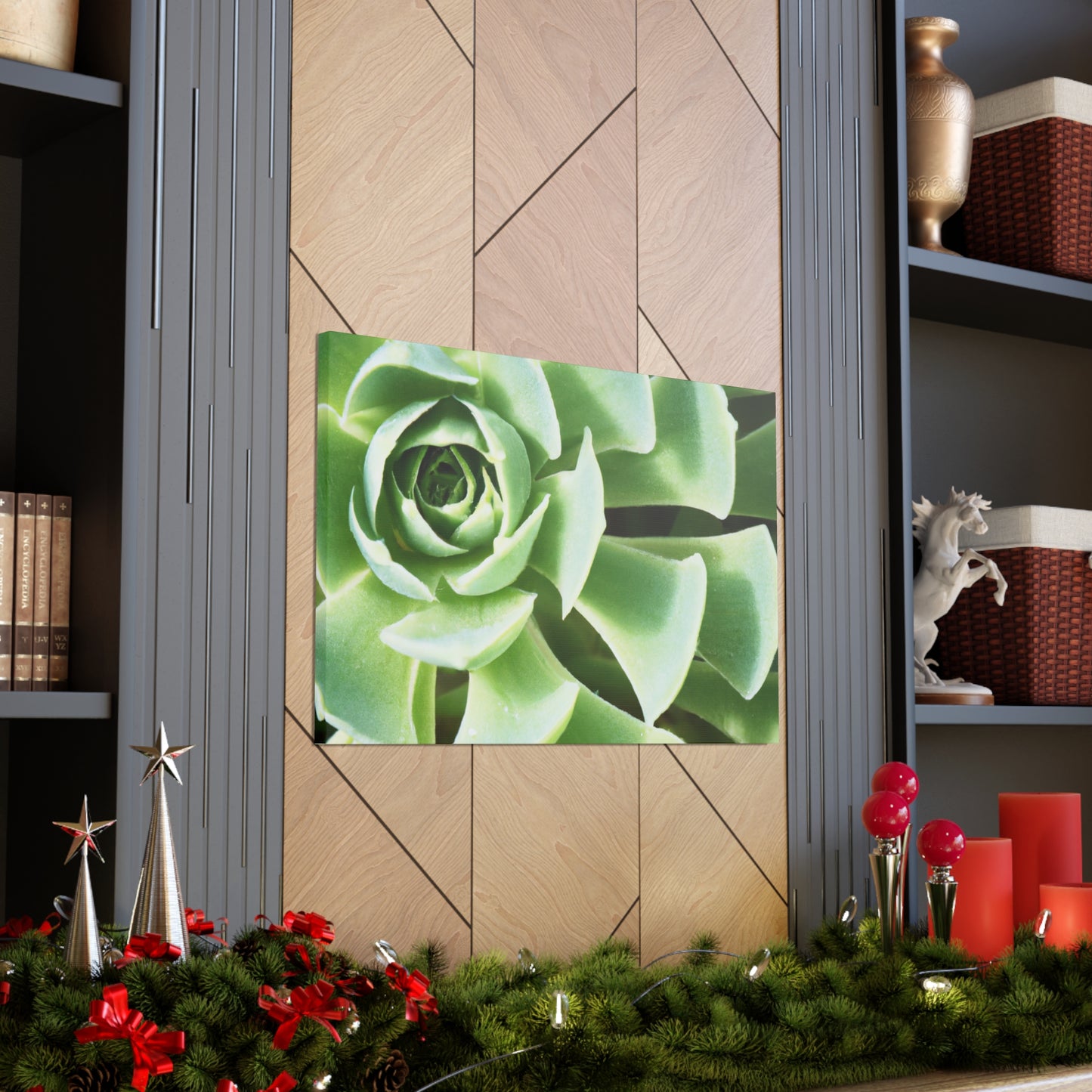 "Garden Gala" - Canvas - Succulent