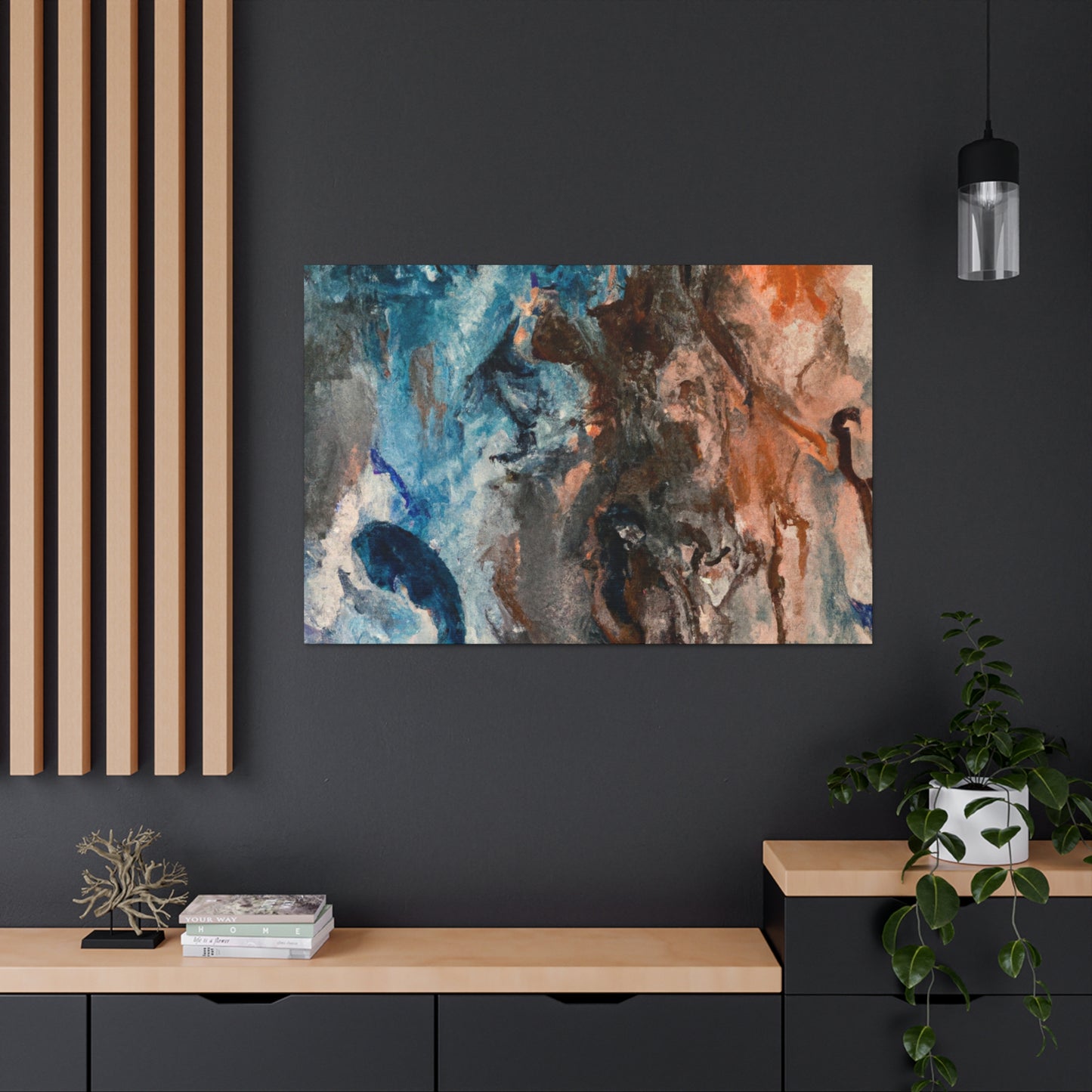 Earthy - Abstract Canvas