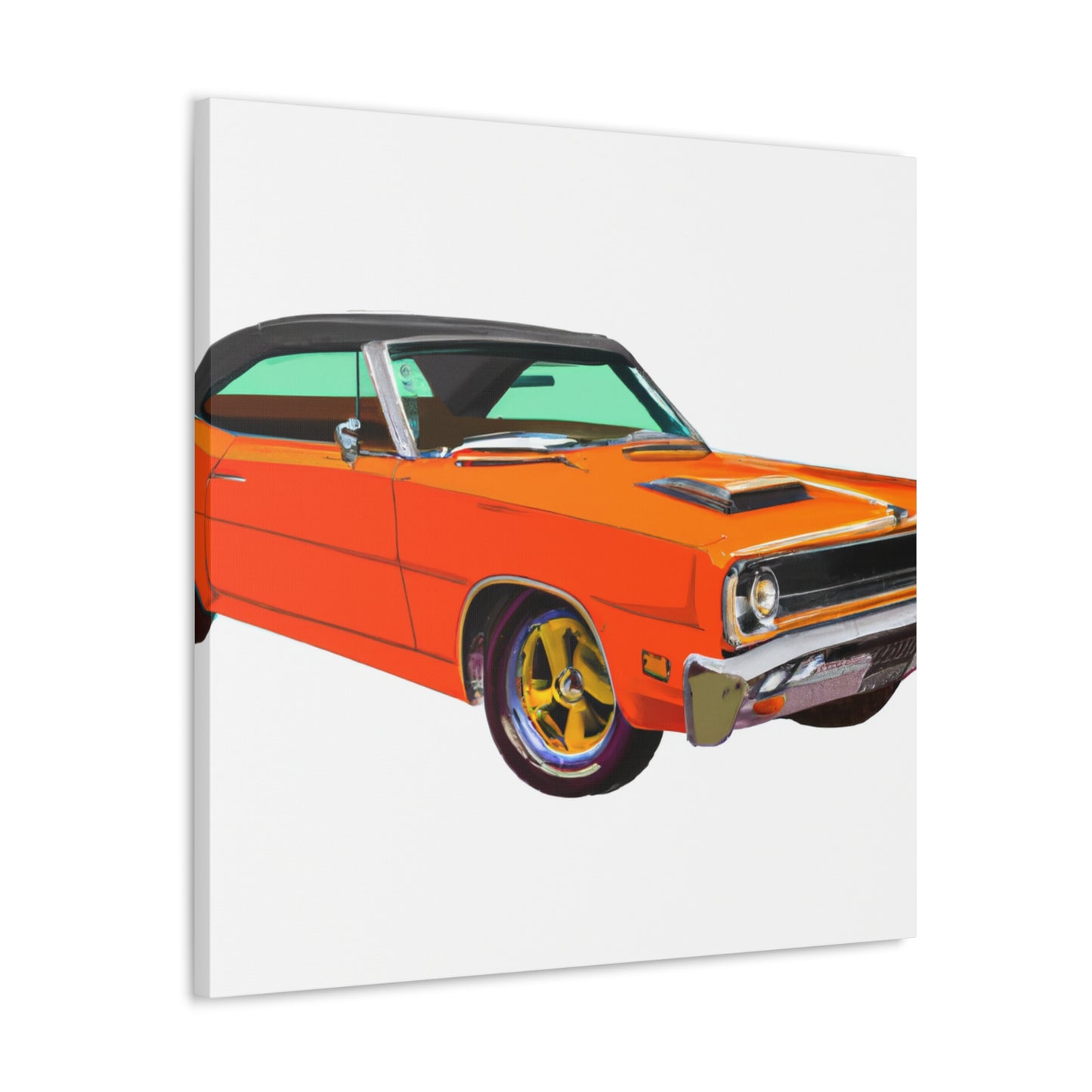 Blue Streak - Automobile - Canvas