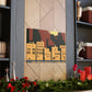 Urban Night - Midcentury Canvas