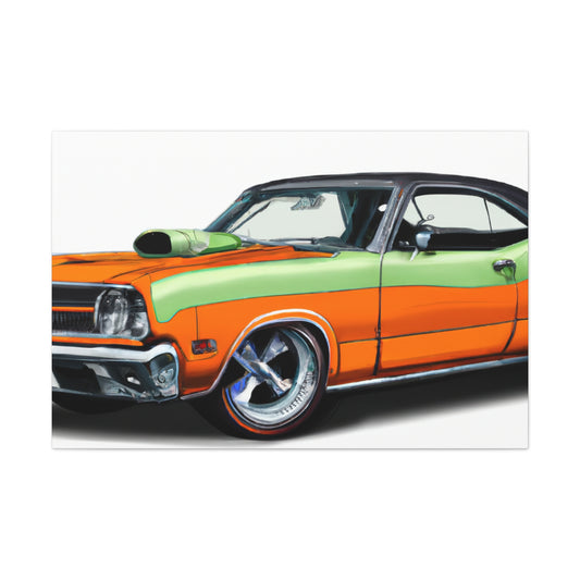 Thunderbolt - Automobile - Canvas