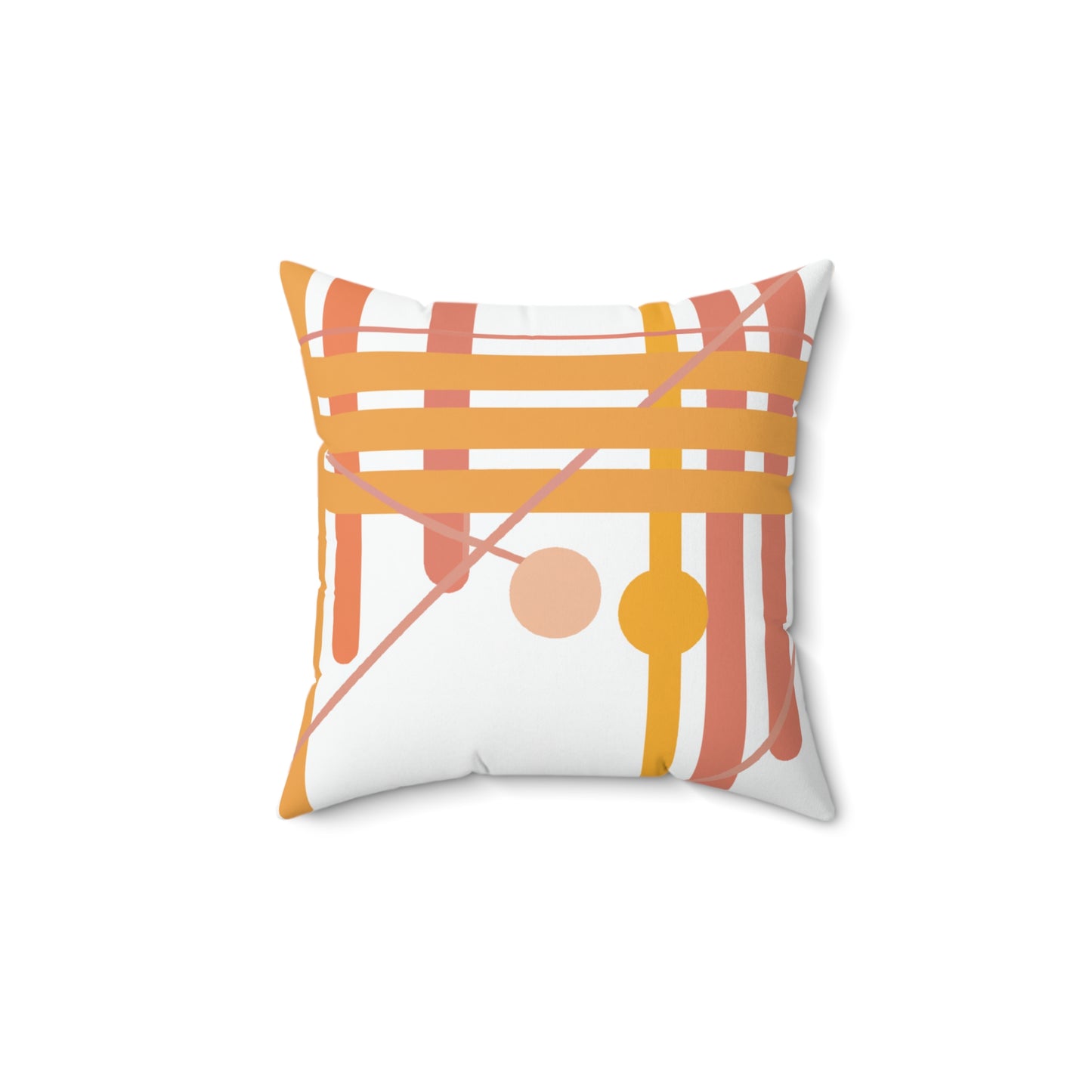 Spun Polyester Square Pillow