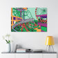 Sunshine Haven - Landscape - Amusement - Canvas