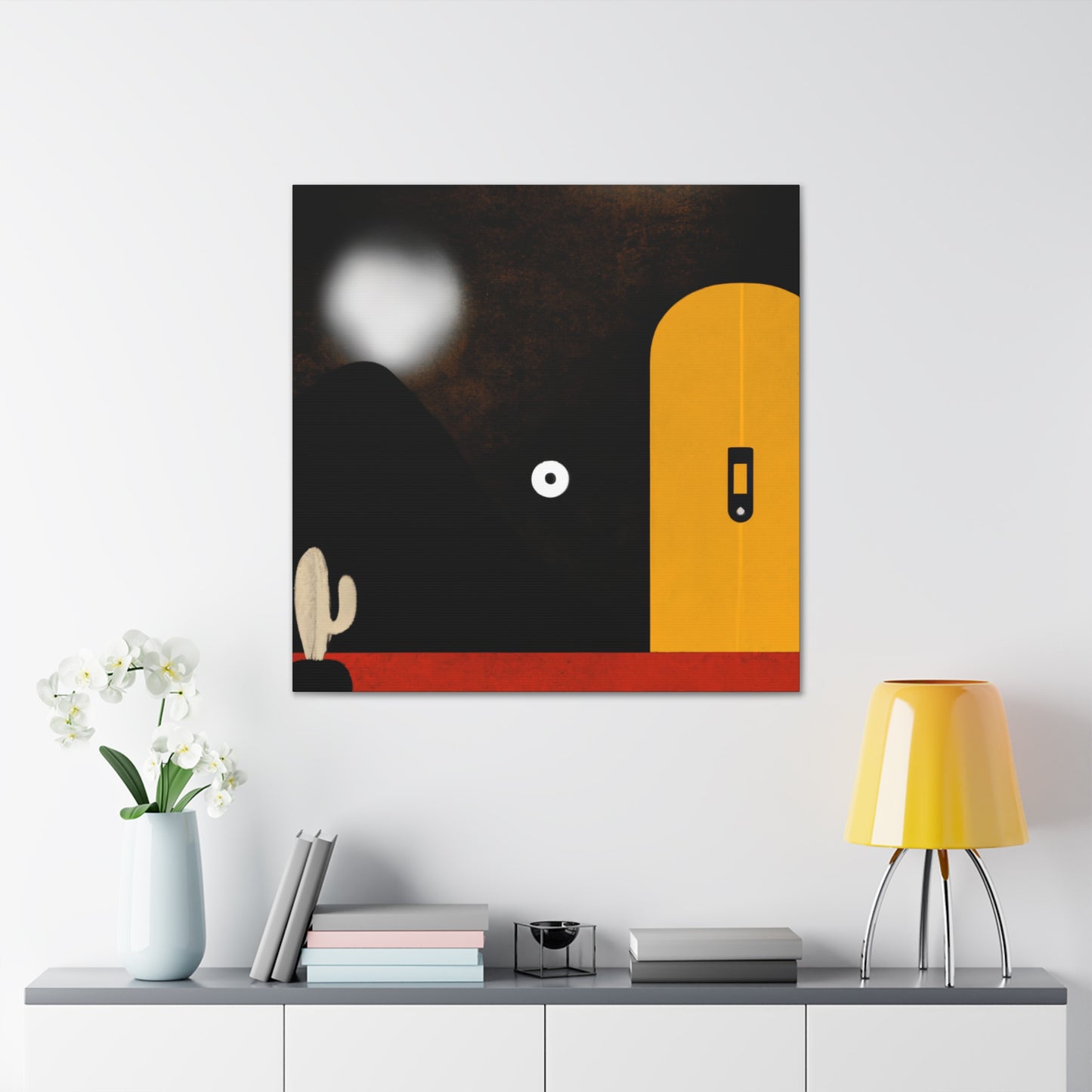 Urban Dancehall- Midcentury - Canvas
