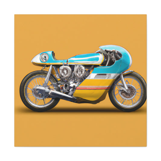 The Firecycle - Automobile - Canvas