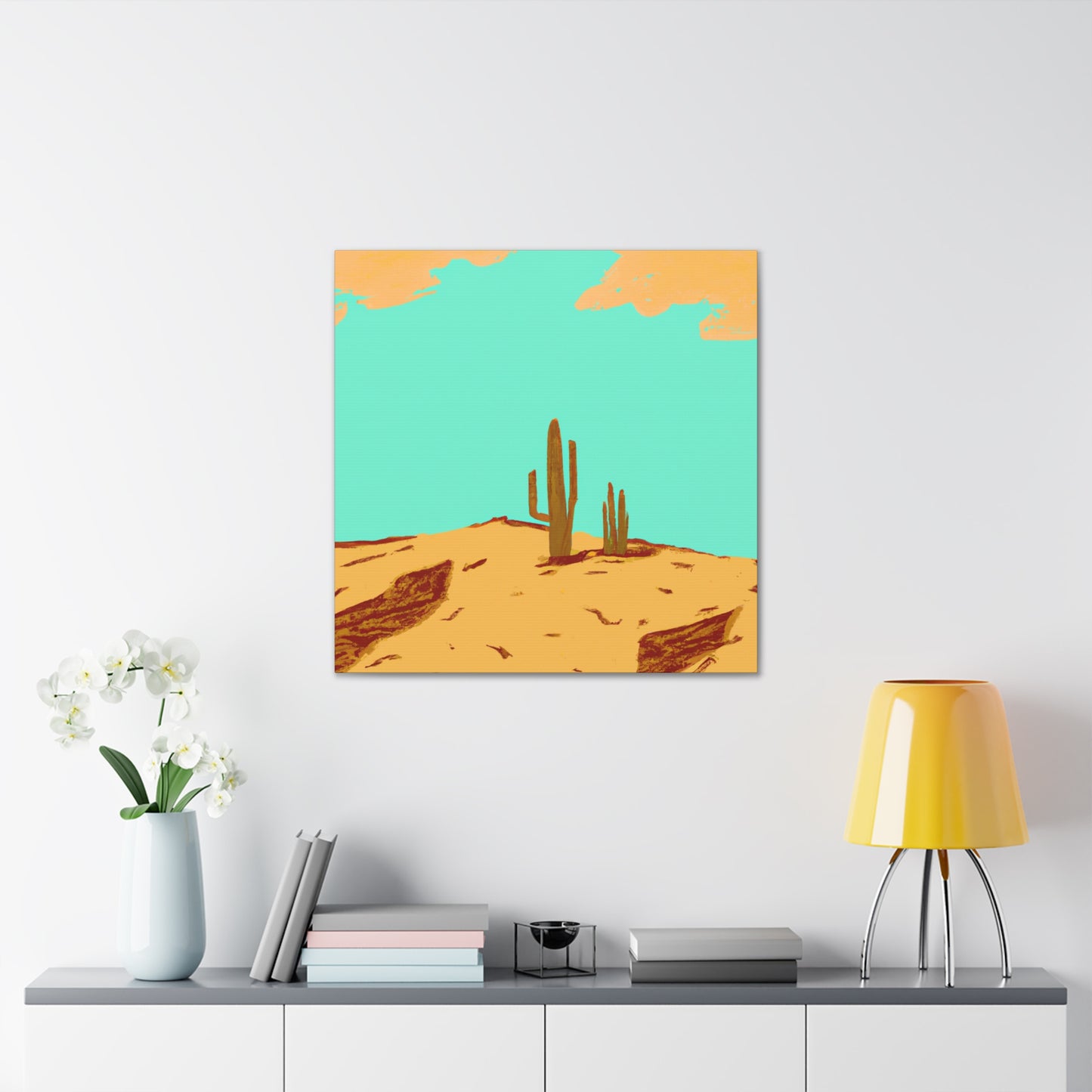 Grand Regency - Vintage Contemporary - Desert - Canvas