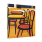 "Cosmic Beauty - Midcentury" - Canvas