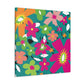 Chrysanthema - Floral - Canvas
