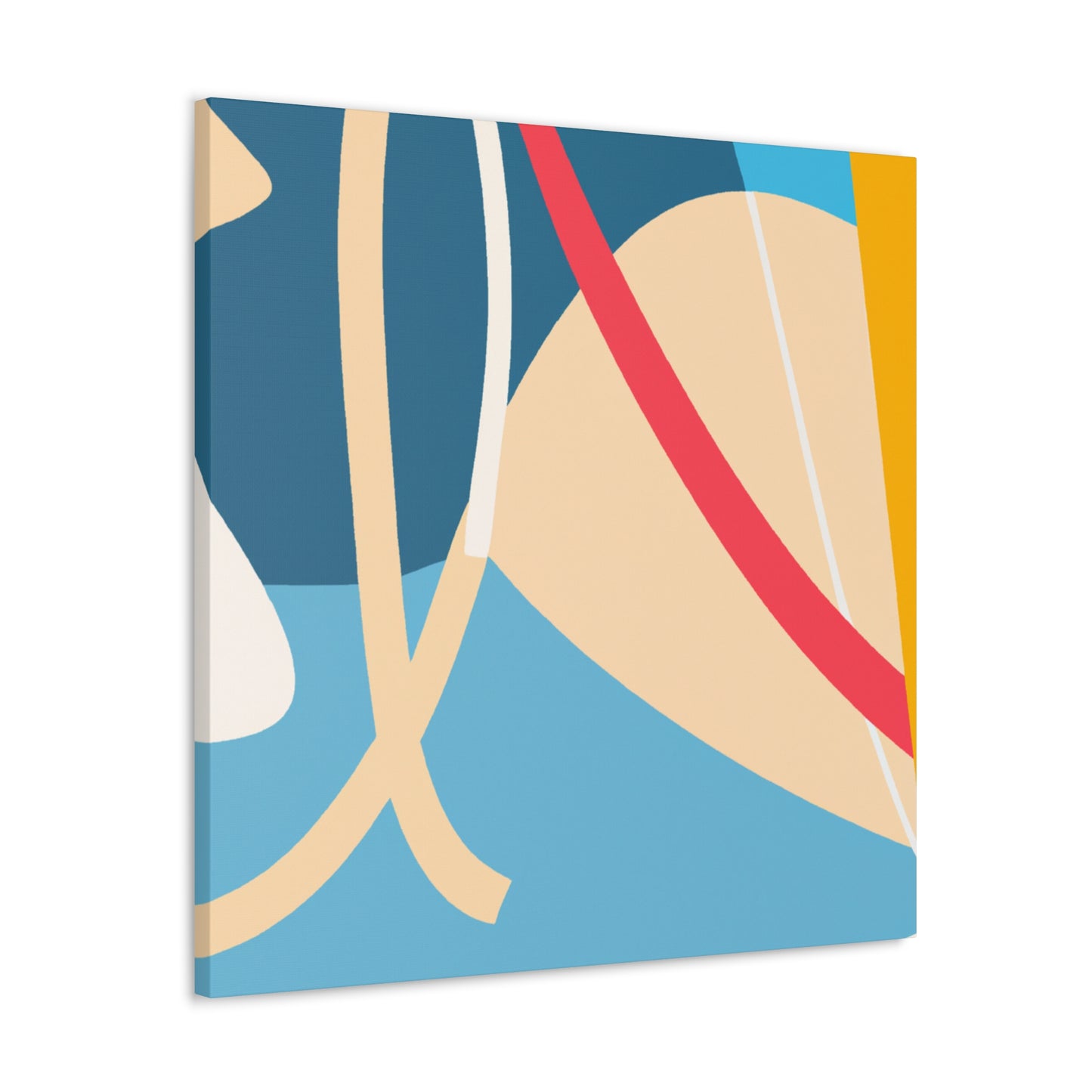 Faux Zen- Midcentury - Canvas