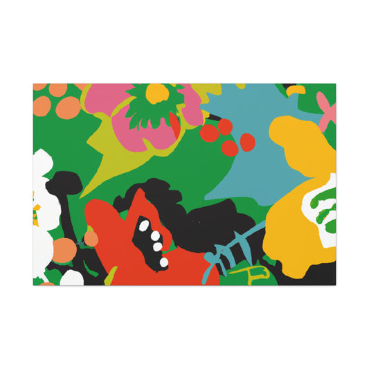 Petal Parade - Floral - Canvas