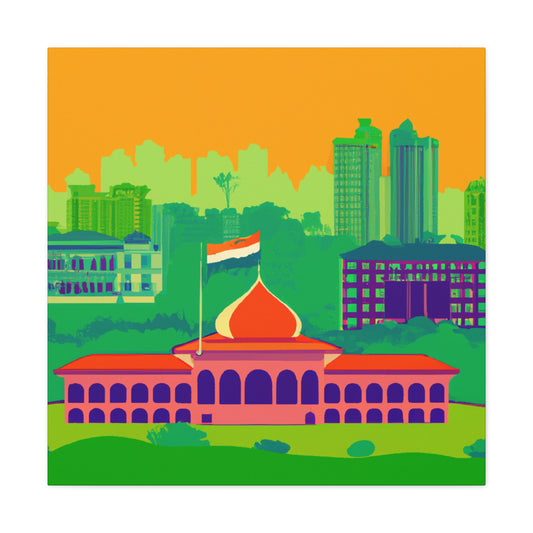 India-O-Destination India - Canvas