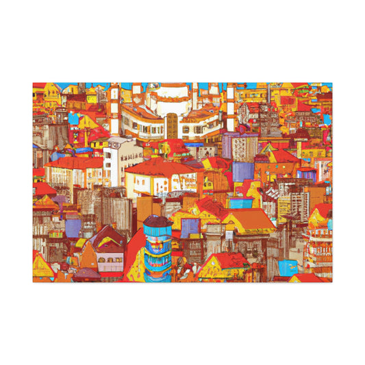 Sunrise by the Taj - Destination India - Canvas
