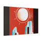 "Elongated Splendor - Midcentury" - Canvas
