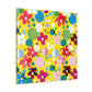 "Floral Symphony" - Floral Canvas