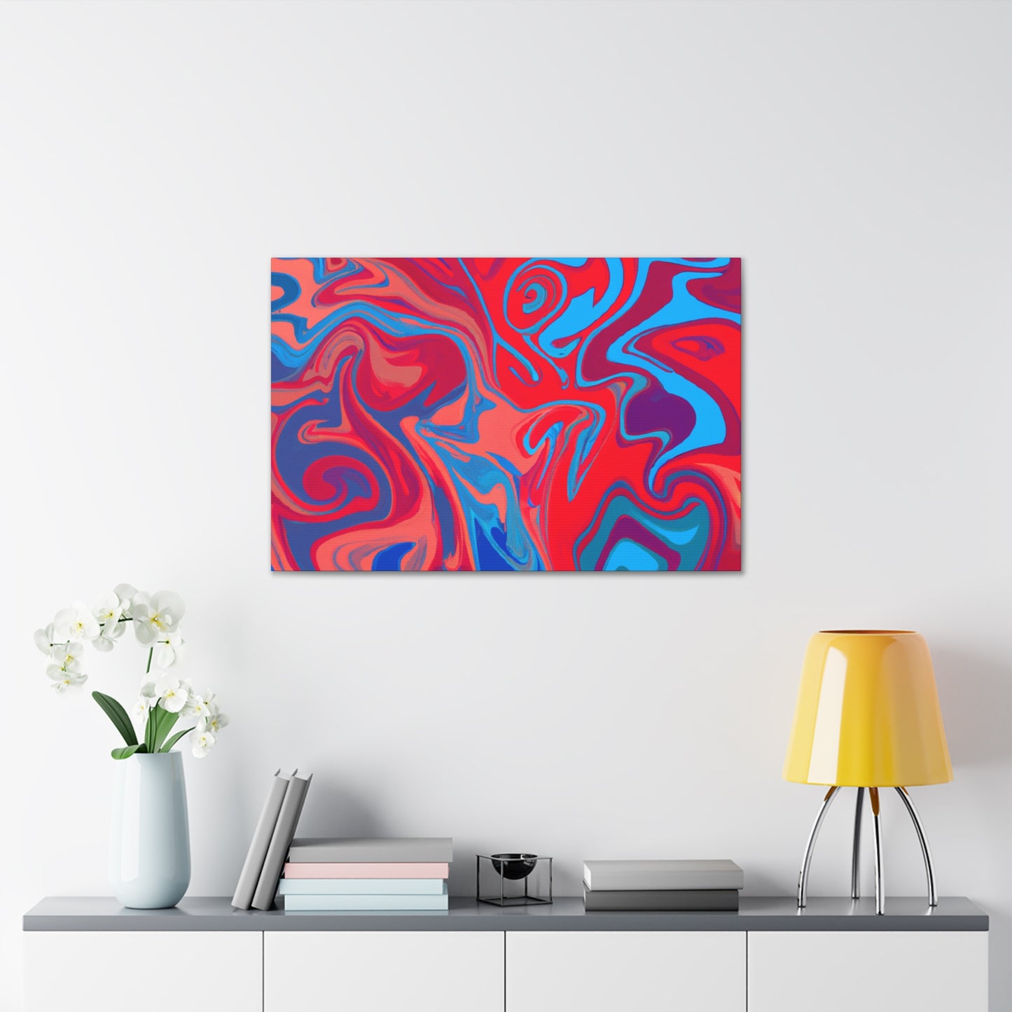 Luminous Liquid - Abstract - Canvas