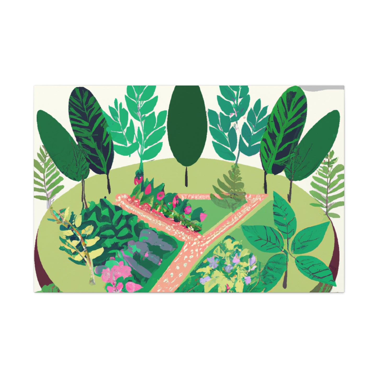 Gardenscape-Landscape - Canvas