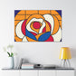 Poppy- Midcentury Canvas