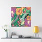 Blooming Breeze - Floral - Canvas