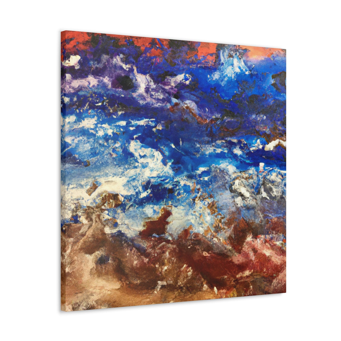Johannes Vermeer - Abstract Canvas