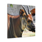 Elk Face- Canvas Wildlife