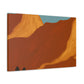 Retro Revival - Vintage Contemporary - Desert - Canvas