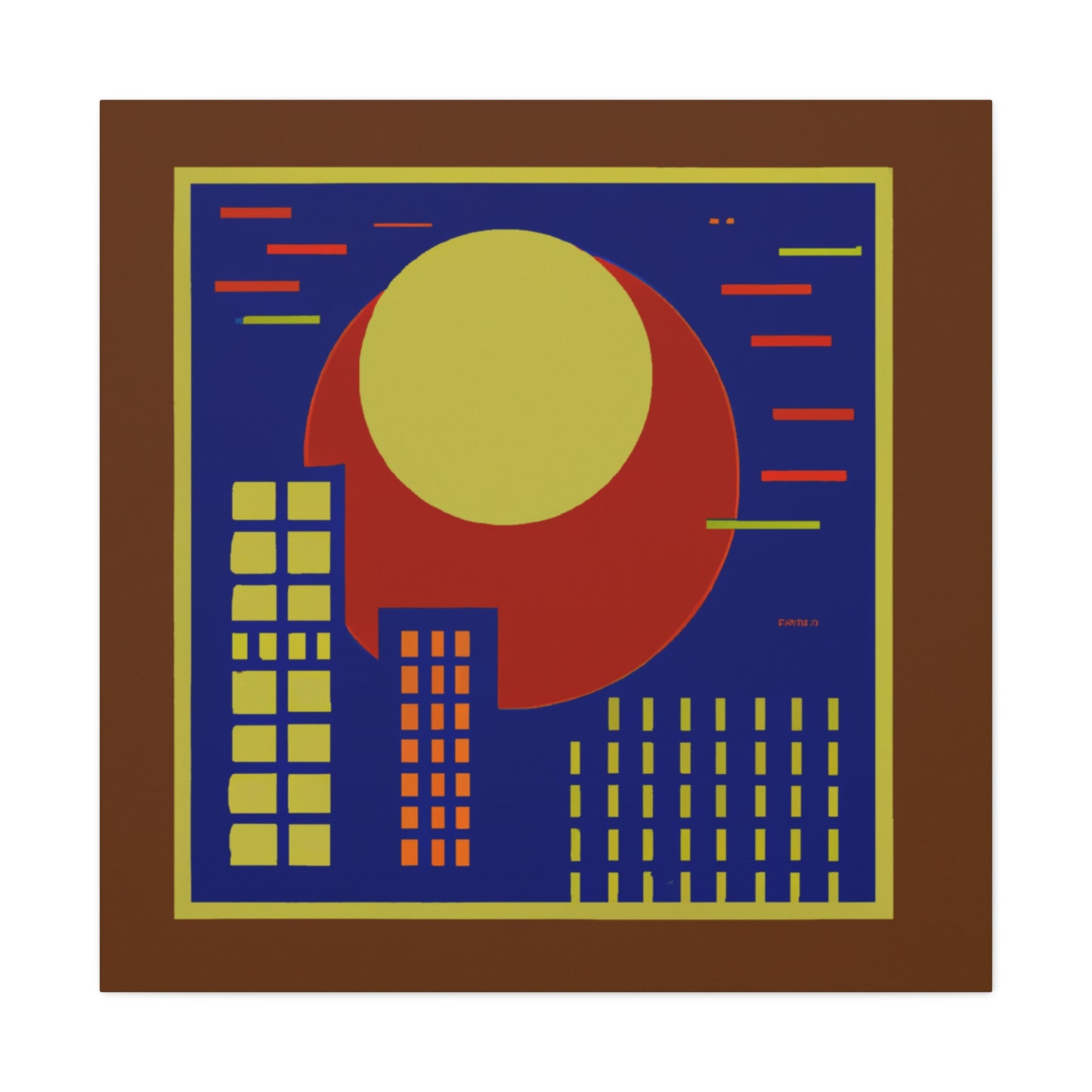 Varese Vinyl- Midcentury - Canvas