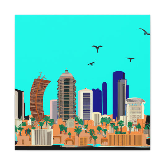 Nabatea - Middle East - Canvas