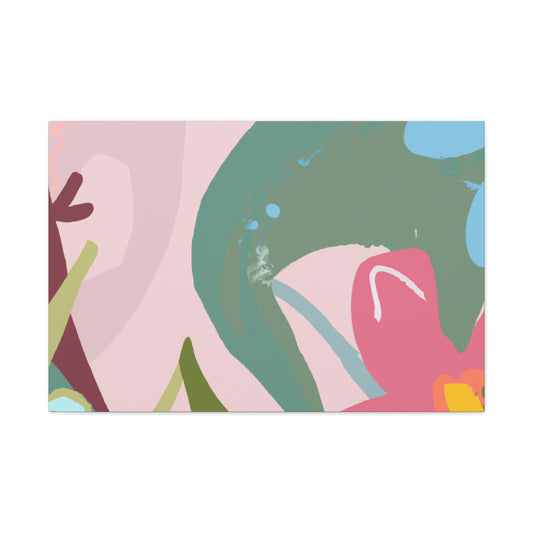 Roselle - Floral - Canvas