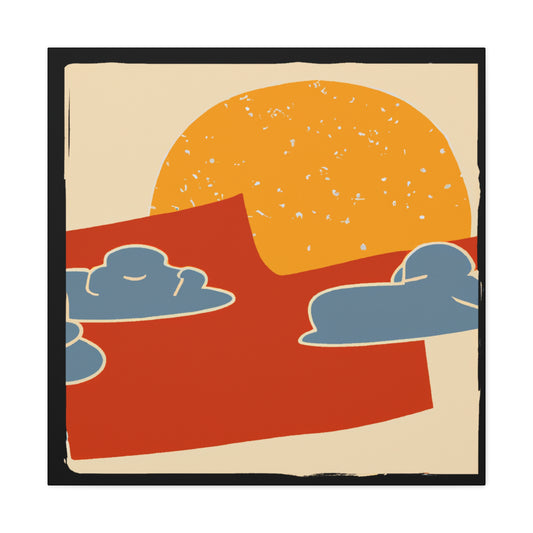 Refreshment Blocks - Midcentury - Canvas