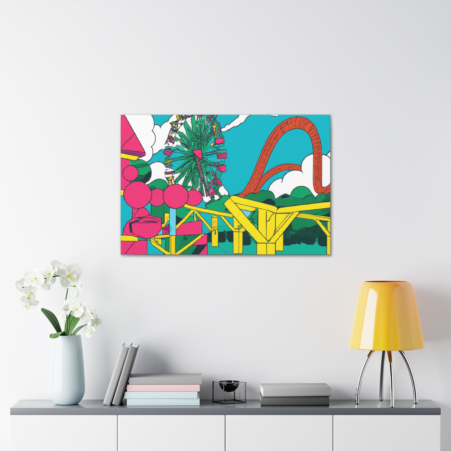 Enchanted Eden - Landscape - Amusement - Canvas